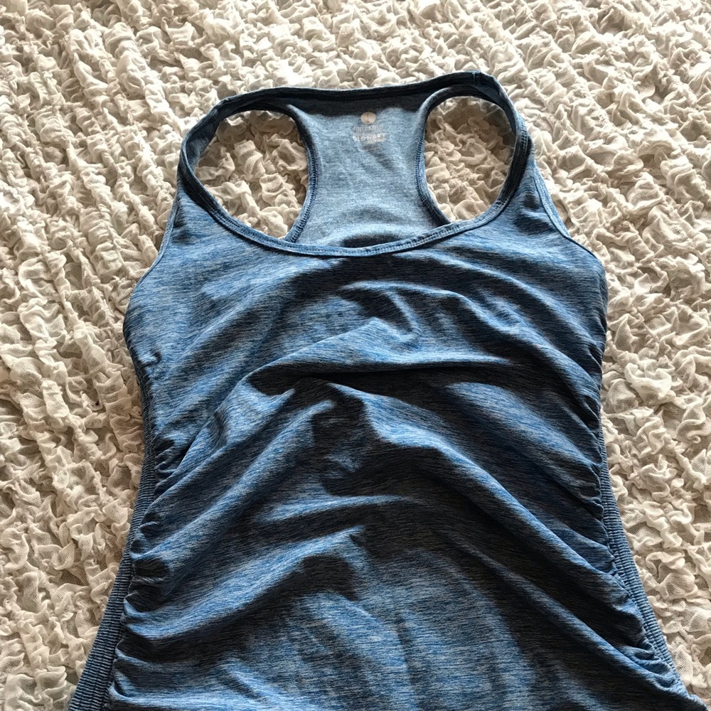 Old Navy Active Large Blue Racerback Tank
